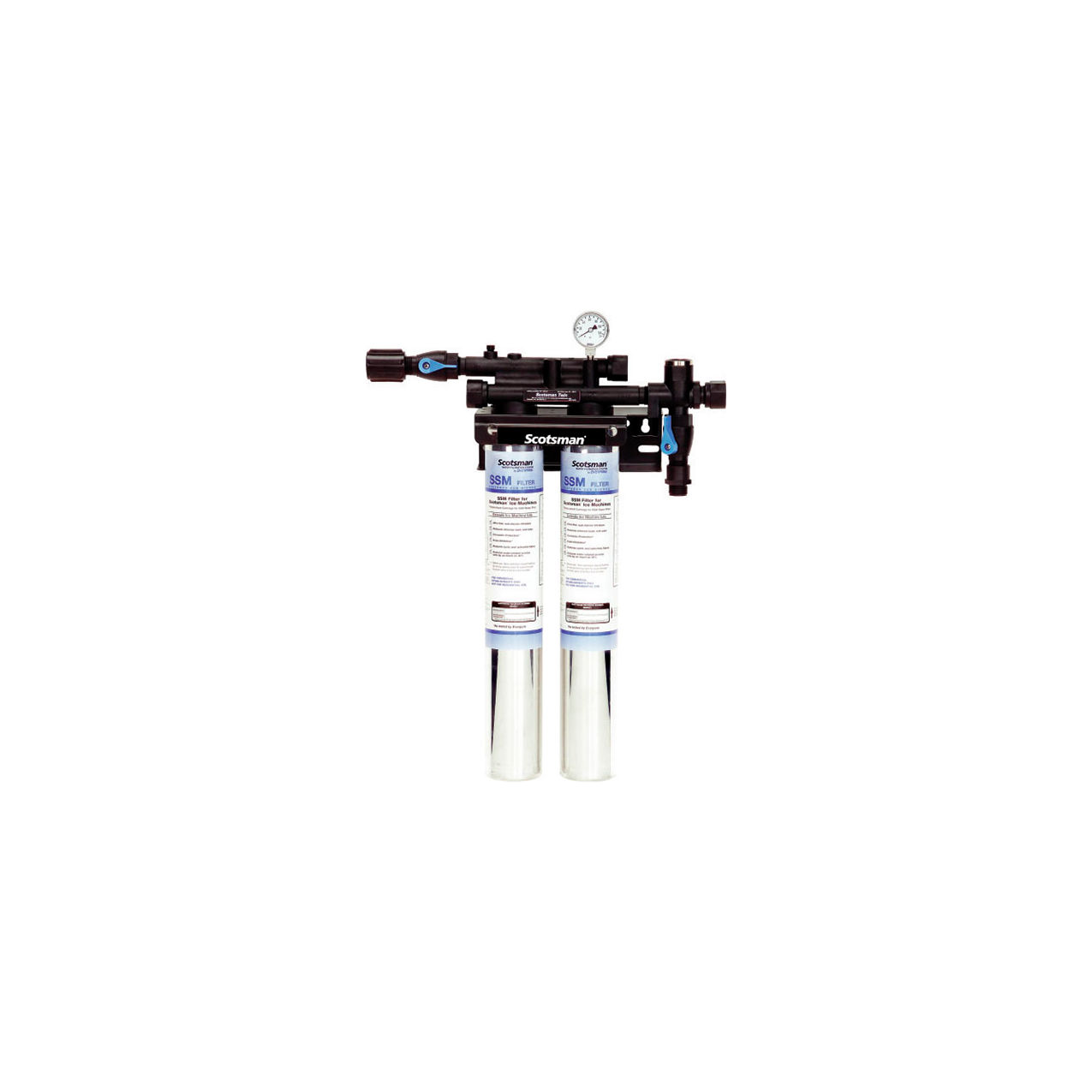 SSM Plus Water Filter Assembly, Twin System, 3.34 GPM