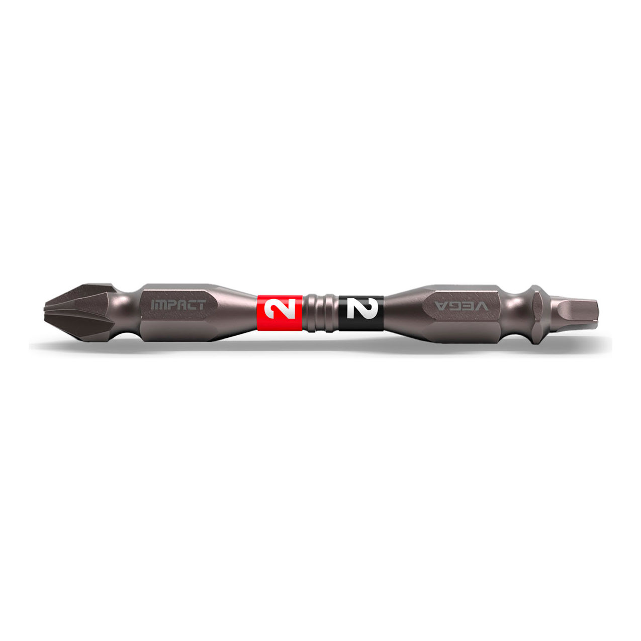 Impactech P2 + SQ2 Double End Power Bit x 2-9/16", S2 Modified Steel