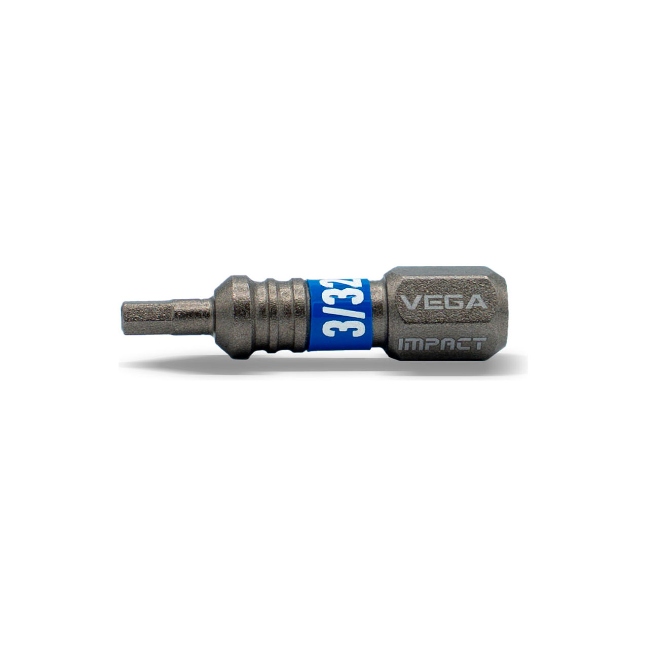 Impactech Hex 3/32" Insert Bit x 1-1/8", S2 Modified Steel