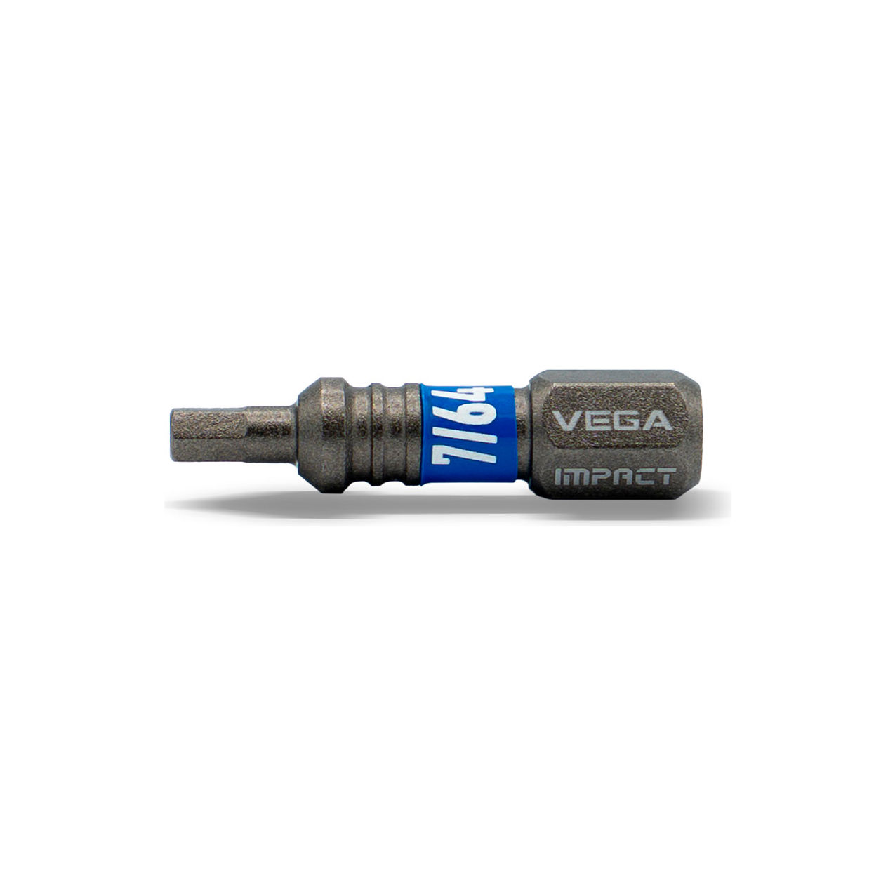 Impactech Hex 7/64" Insert Bit x 1-1/8", S2 Modified Steel