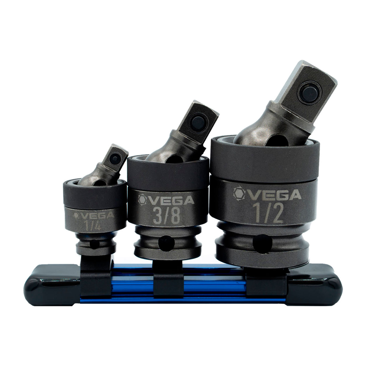 Universal Joint Impact Socket Adapter, 3 Piece Set