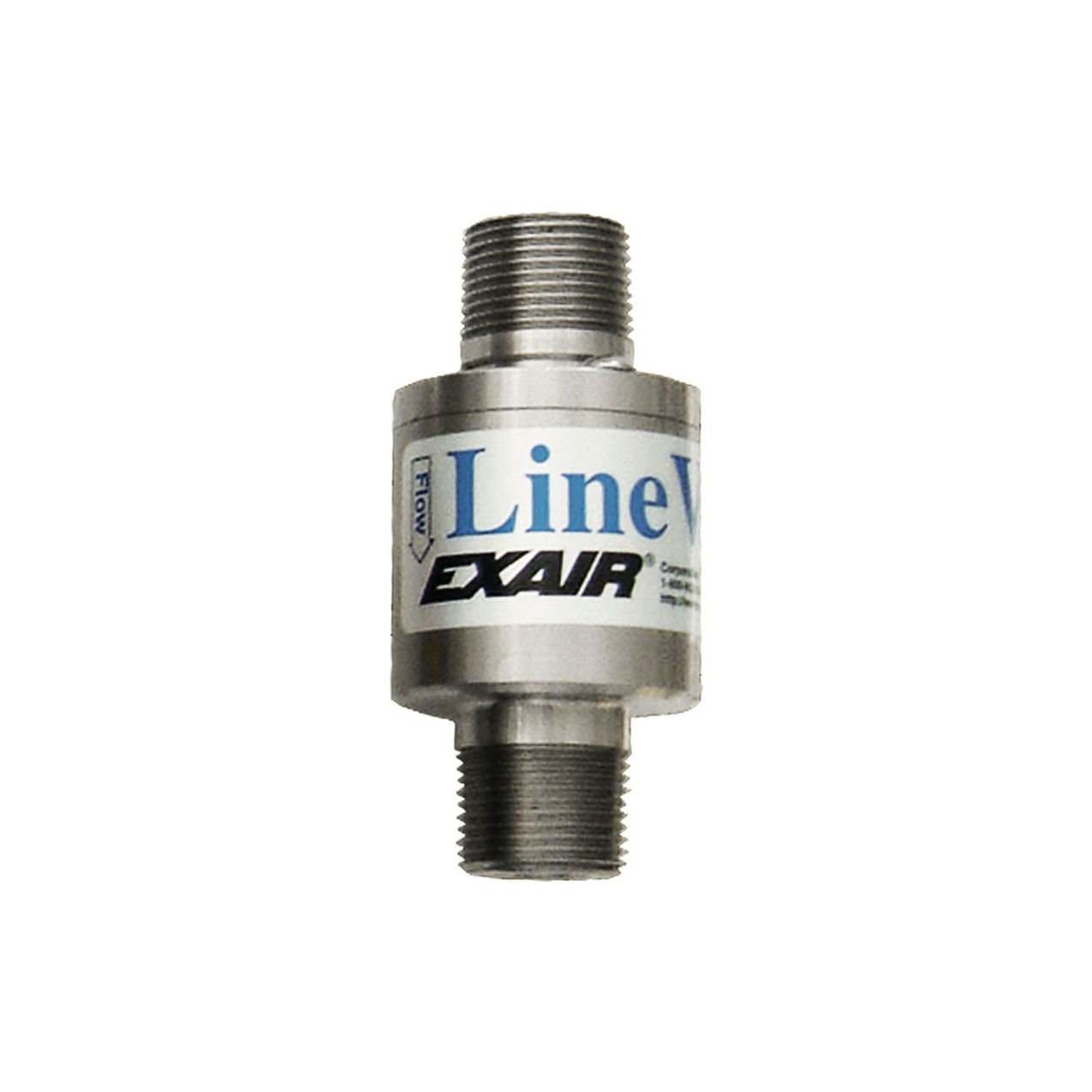 Threaded Line Vac, Stainless Steel, 10.7 CFM, 3/4" NPT