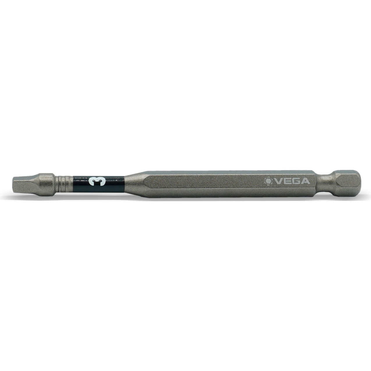 Impactech Square #3 Power Bit x 6", S2 Modified Steel
