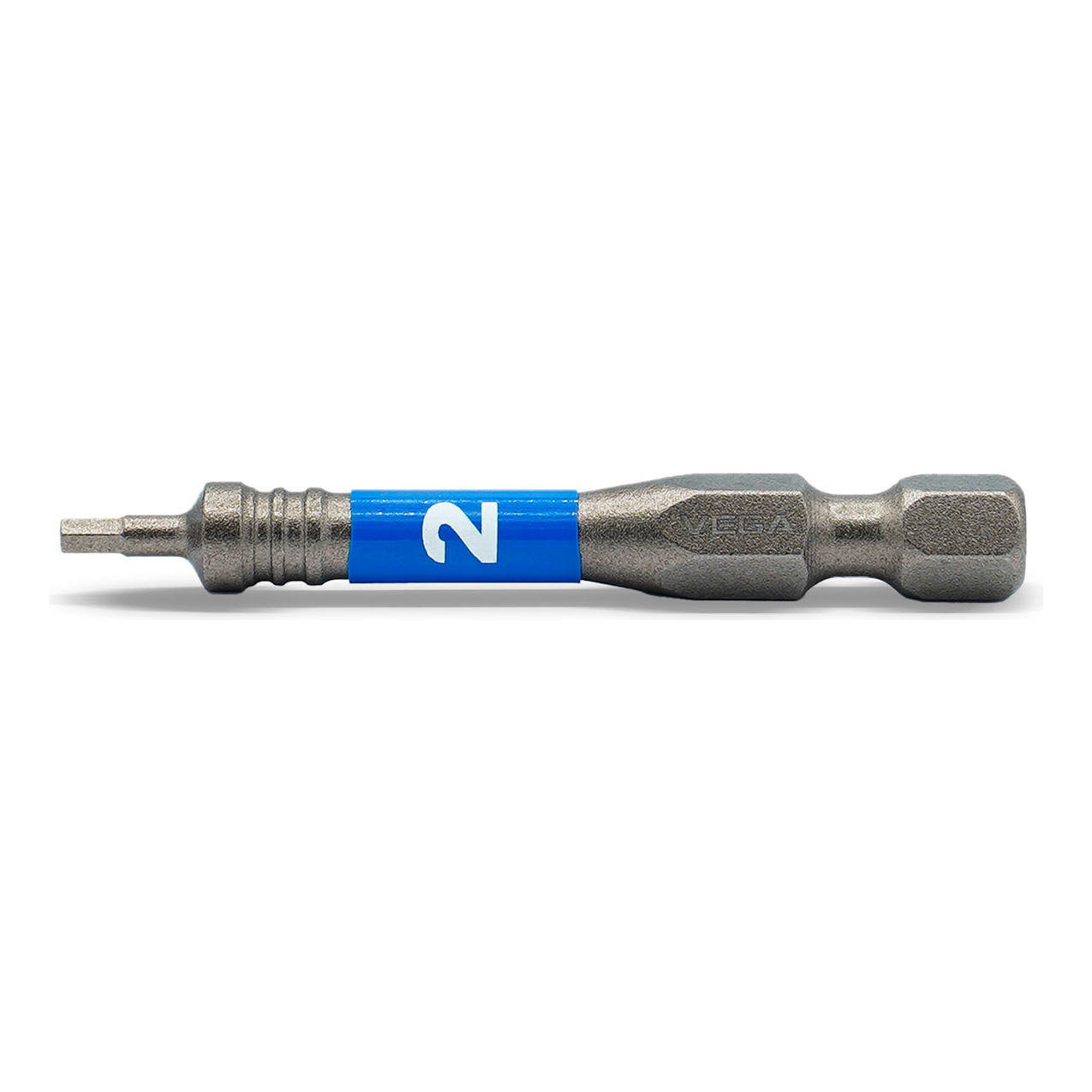 Impactech Hex 2mm Power Bit x 2-1/8", S2 Modified Steel