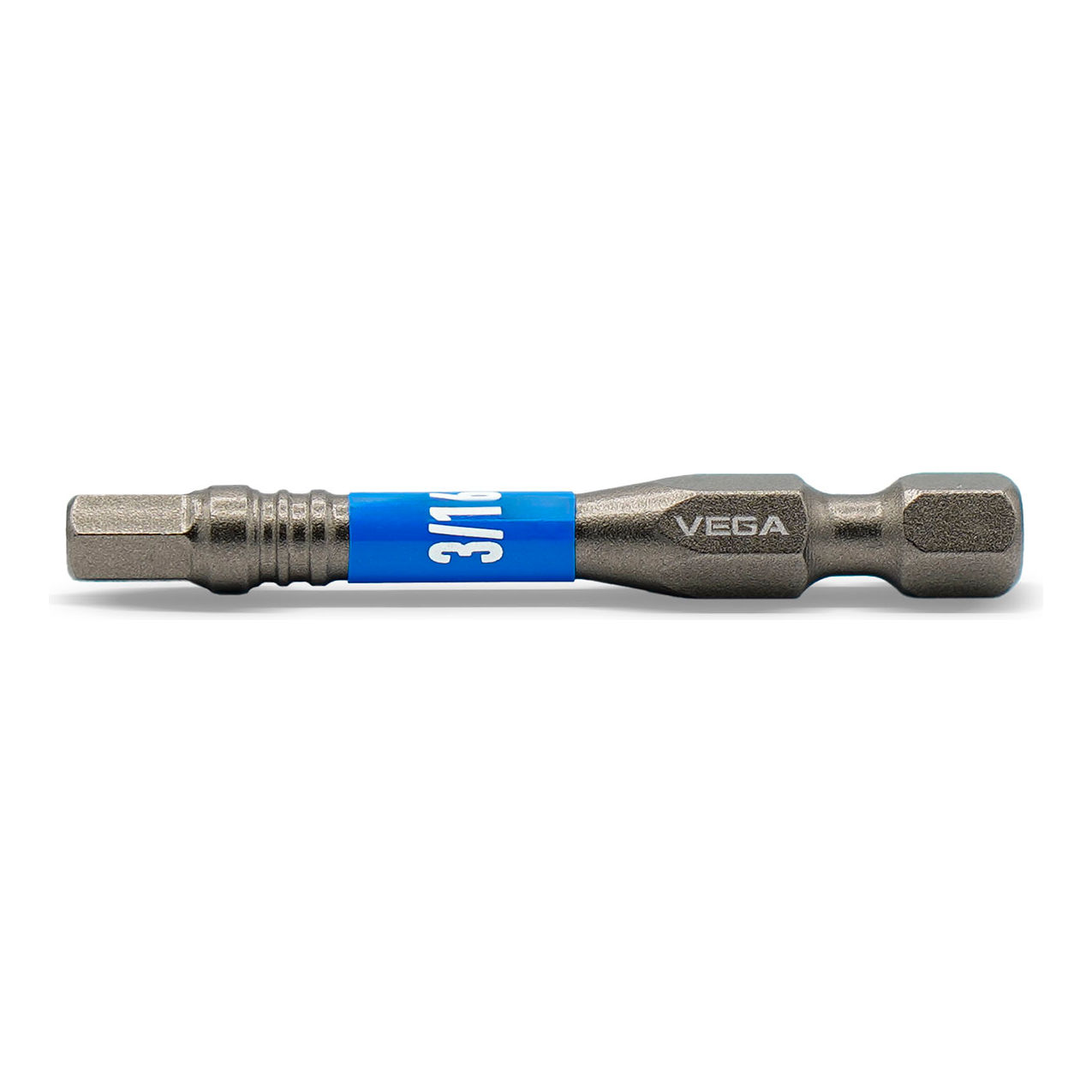 Impactech Hex 3/16" Power Bit x 2-1/8", S2 Modified Steel