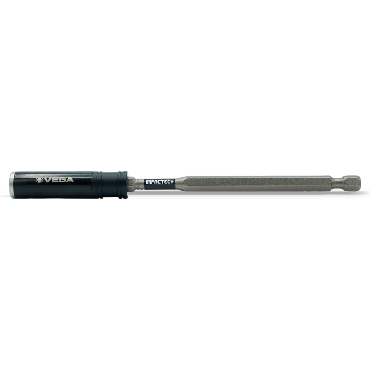 Impactech Slim Quick Release Magnetic Bit Holder 6", S2 Modified Steel