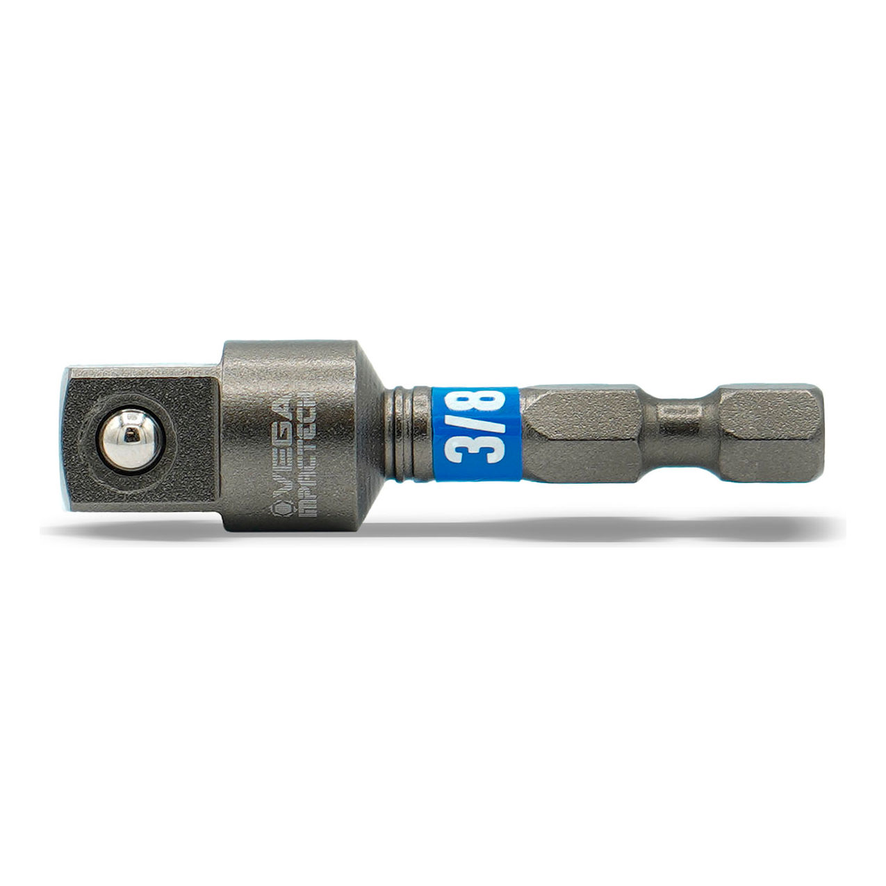 Impactech 3/8" x 1/4" Socket Adapter with Ball x 2", S2 Modified Steel