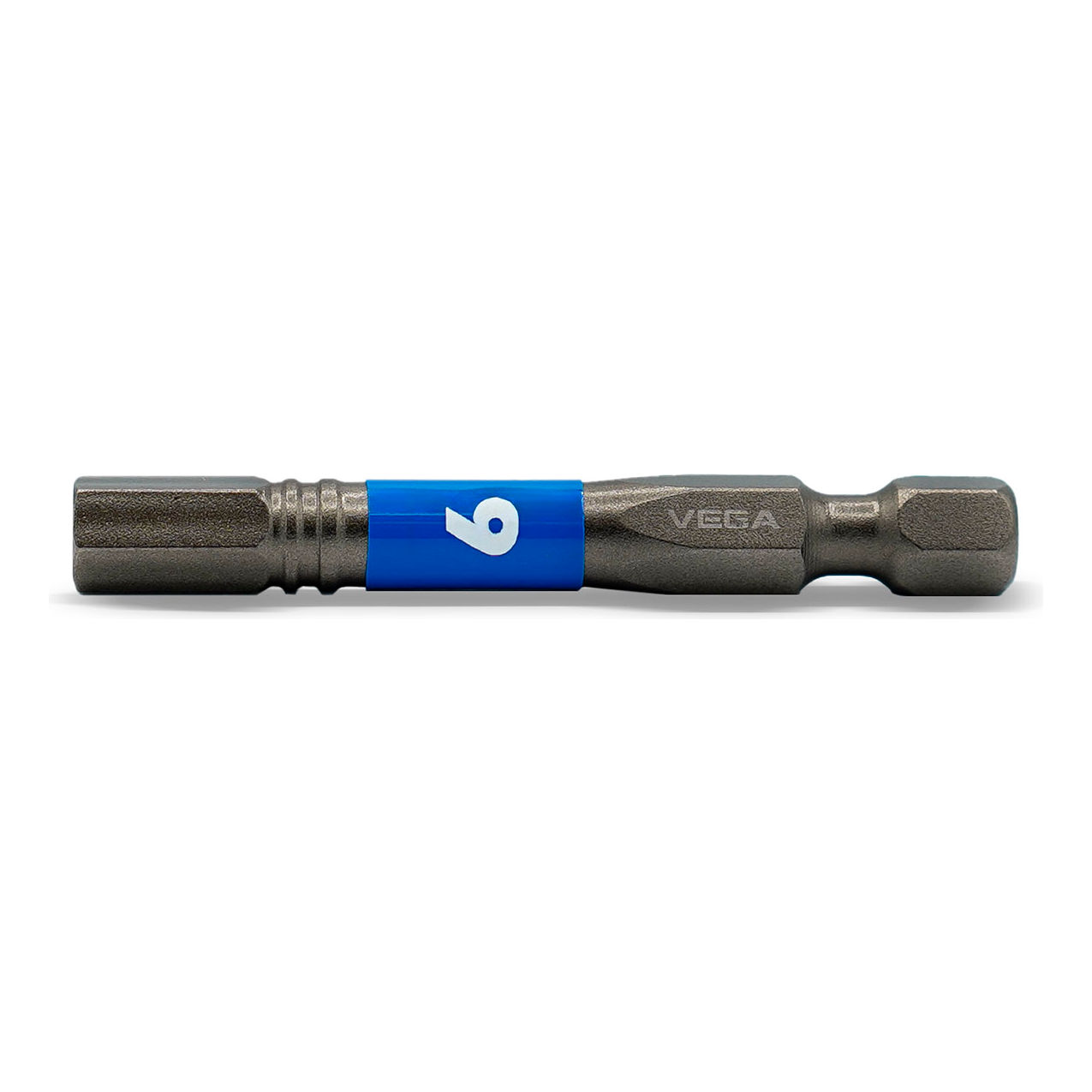 Impactech Hex 6mm Power Bit x 2-1/8", S2 Modified Steel