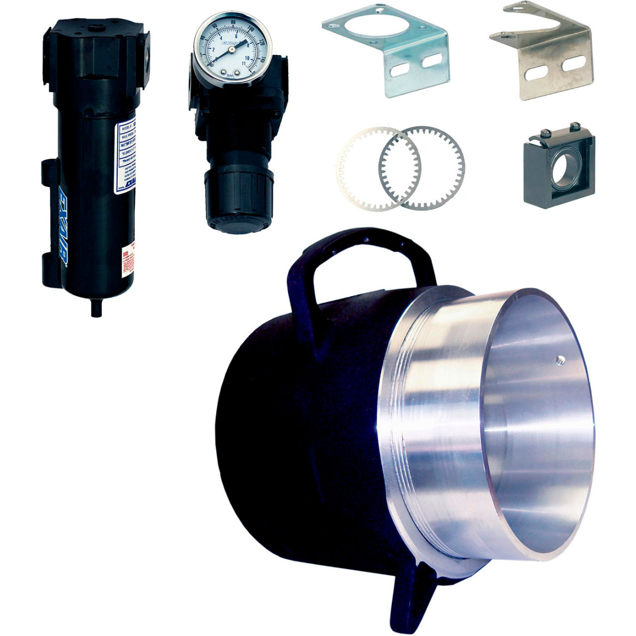 Super Air Amplifier Kit, 8 Dia.