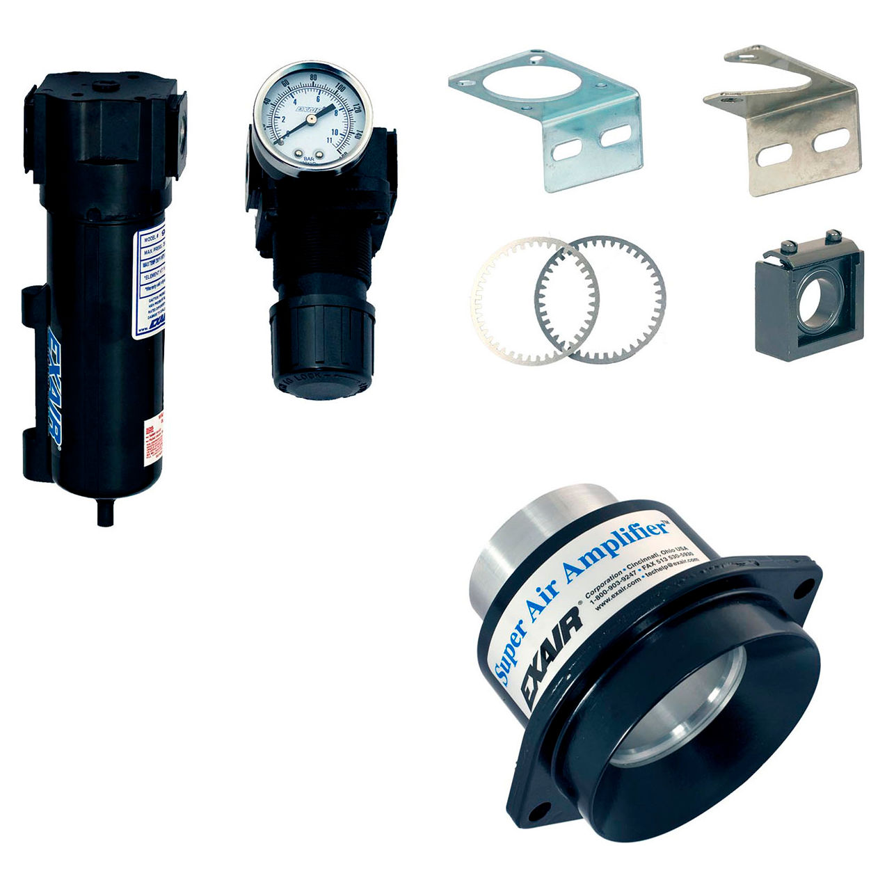 Super Air Amplifier Kit, 2 Dia.