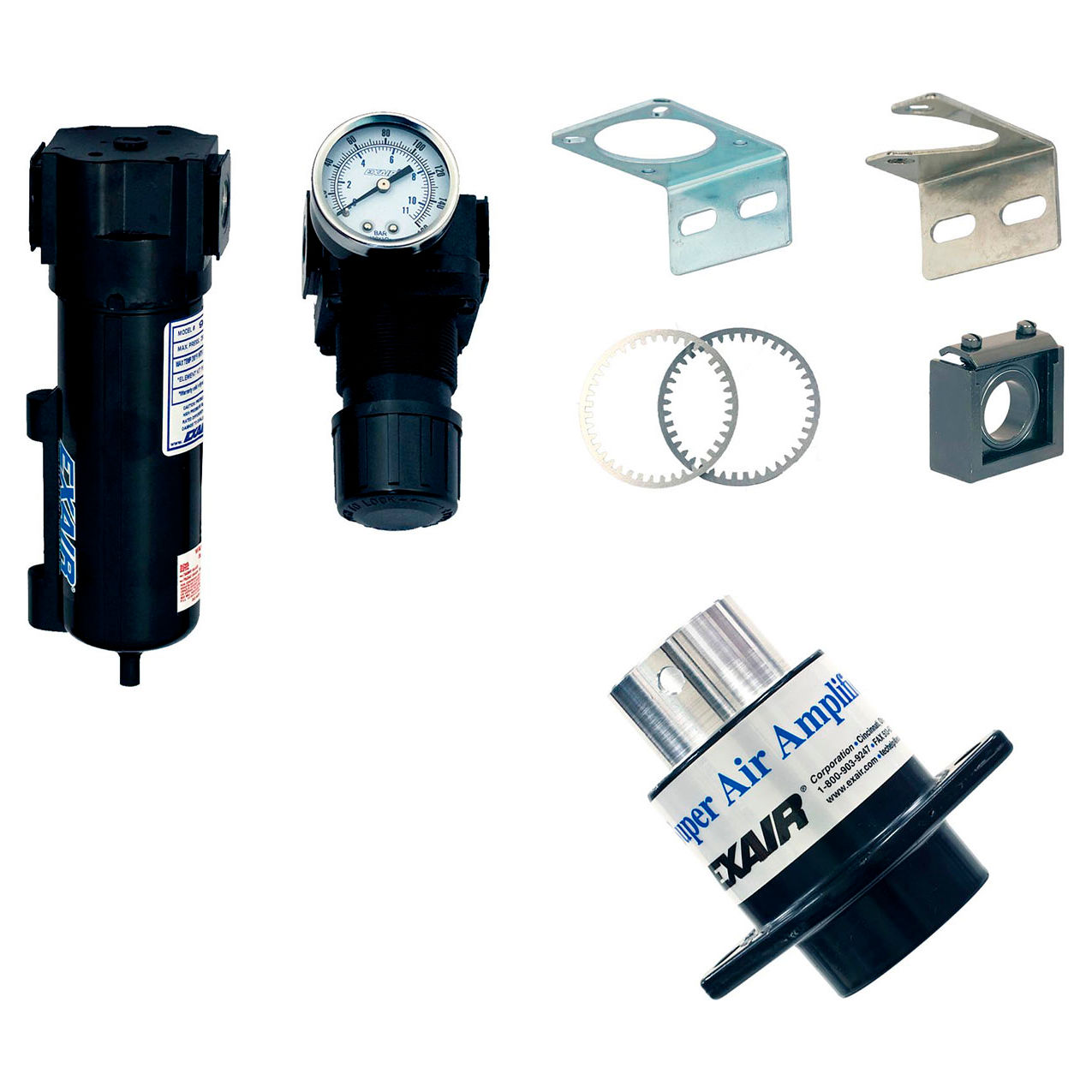 Super Air Amplifier Kit, 1-1/4 Dia.