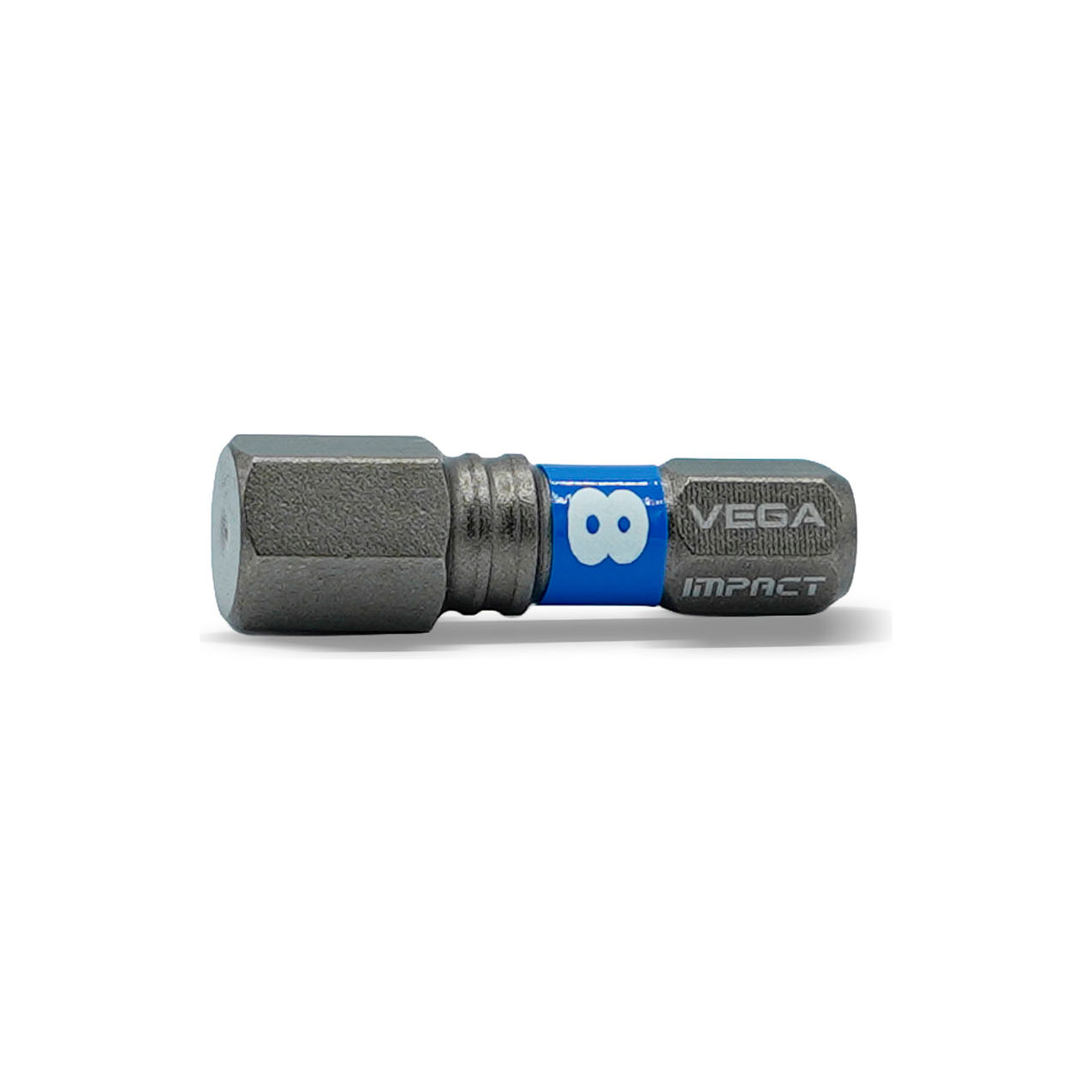 Impactech Hex 8mm Insert Bit x 1-1/8", S2 Modified Steel