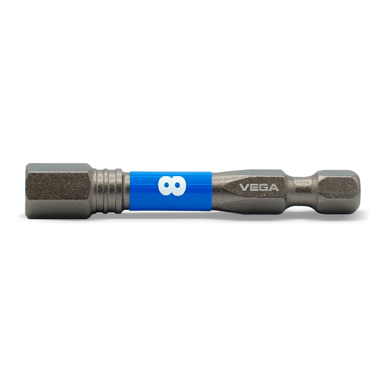 Impactech Hex 8mm Power Bit x 2-1/8", S2 Modified Steel