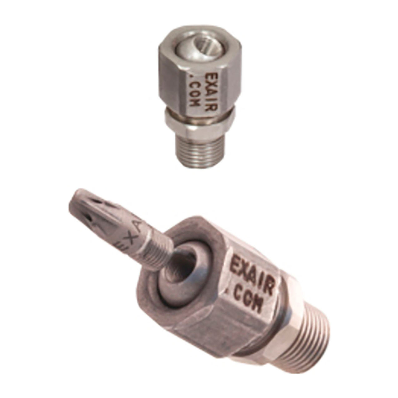 Pico Nozzle Swivel - M5 x 0.5 x 1/8 NPT Male (Used with 1109SS & 1109-PEEK)