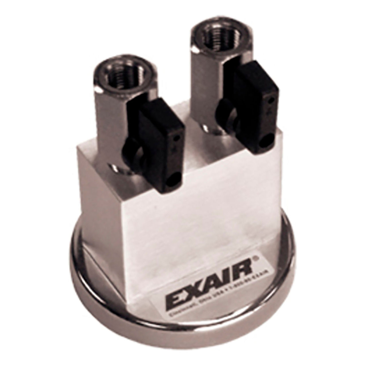 Magnetic Base with Two 1/4 NPT Outlet