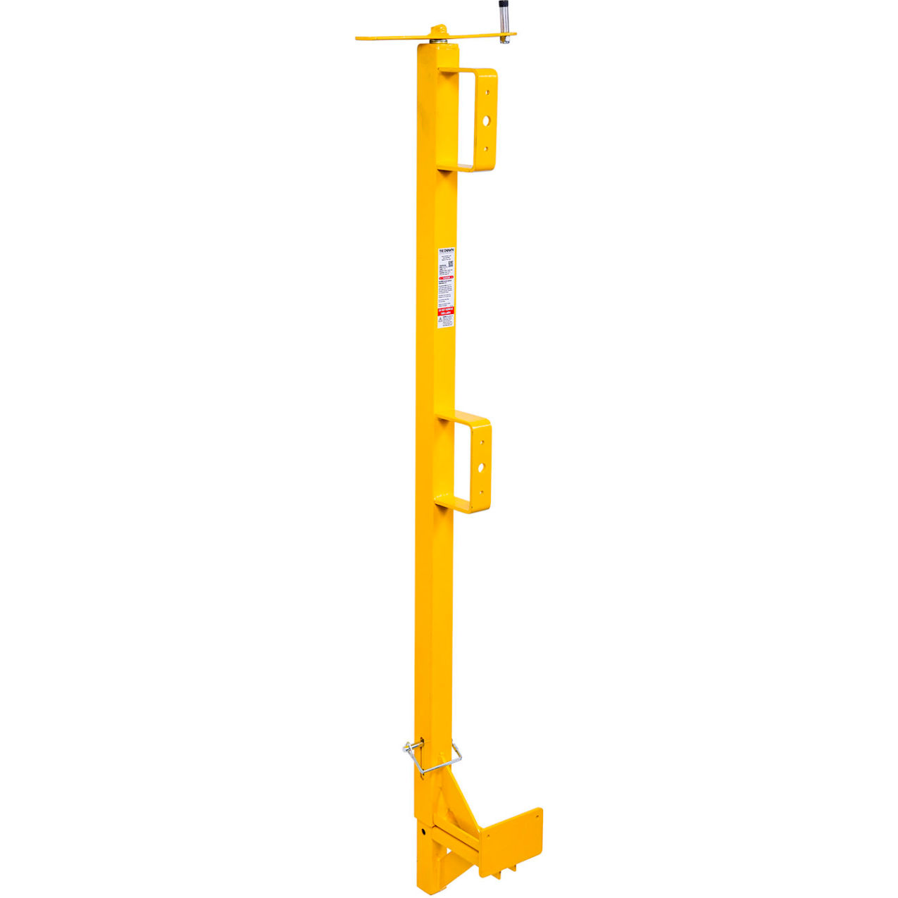 SlabKlamp Slab Grabber Guardrail System, Yellow, 10"H x 54"L