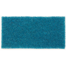 Square Scrub Doodle 5-1/4" x 10-1/4" Driver Pads, Blue, Pack of 5