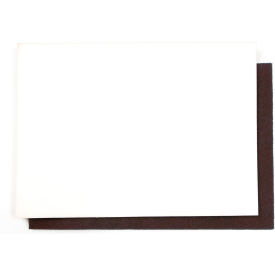Square Scrub Pivot 20" x 14" Xtract Pad, White/Brown