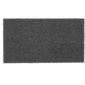 Square Scrub Pivot 28" x 14" Gray Pad, Pack of 5
