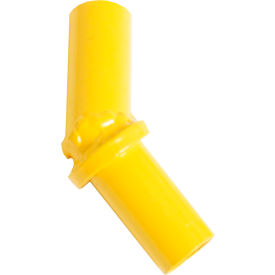 Replacement Angled No-Climb Panel Connector, 4"W x 1"H
