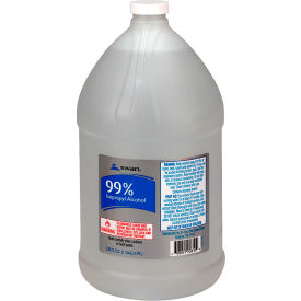 99% Isopropyl Alcohol, 1 Gallon Bottle, 4/Case