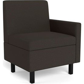 Movvi Single Seat, Left Arm, Dorset Platinum