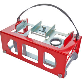 Square Scrub Doodle Skate, Red/Black