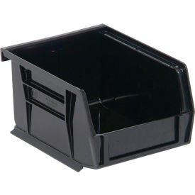 Conductive Polypropylene Ultra Hang & Stack Bin, 5-3/8"L x 4-1/8"W x 3"H, Black