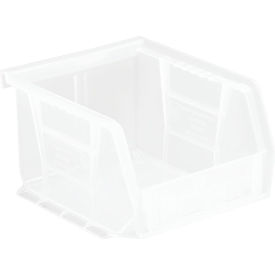 Polypropylene Ultra Hang & Stack Bin, 5-3/8"L x 4-1/8"W x 3"H, Clear