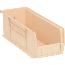 Polypropylene Ultra Hang & Stack Bin, 14-3/4"L x 5-1/2"W x 5"H, Ivory