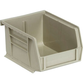 Polypropylene Ultra Hang & Stack Bin, 5-3/8"L x 4-1/8"W x 3"H, Stone