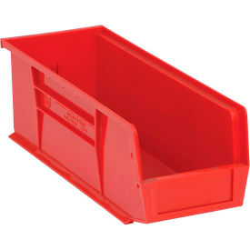 Polypropylene Ultra Hang & Stack Bin, 14-3/4"L x 5-1/2"W x 5"H, Red