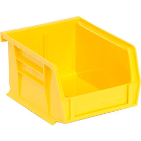 Polypropylene Ultra Hang & Stack Bin, 5-3/8"L x 4-1/8"W x 3"H, Yellow