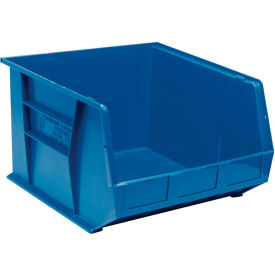 Polypropylene Ultra Hang & Stack Bin, 18"L x 16-1/2"W x 11"H, Blue