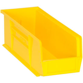 Polypropylene Ultra Hang & Stack Bin, 14-3/4"L x 5-1/2"W x 5"H, Yellow