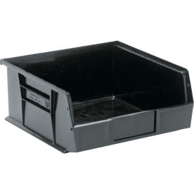Polypropylene Ultra Hang & Stack Bin, 10-7/8"L x 11"W x 5"H, Black