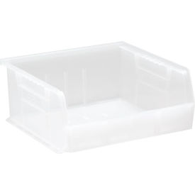 Polypropylene Ultra Hang & Stack Bin, 10-7/8"L x 11"W x 5"H, Clear