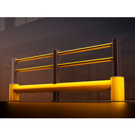 Polymer Safety Barrier Guardrail TB400 Plus 4'10"L Yellow