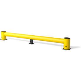 Polymer Safety Barrier Guardrail, TB400, 4'10"L, Yellow