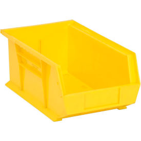 Polypropylene Ultra Hang & Stack Bin, 13-5/8"L x 8-1/4"W x 6"H, Yellow