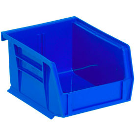 Polypropylene Ultra Hang & Stack Bin, 5-3/8"L x 4-1/8"W x 3"H, Blue