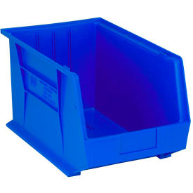 Polypropylene Ultra Hang & Stack Bin, 18"L x 11"W x 10"H, Blue