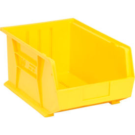 Polypropylene Ultra Hang & Stack Bin, 16"L x 11"W x 8"H, Yellow