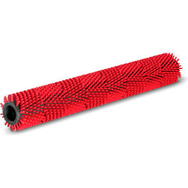 Roller Brush, Medium Grade, 25", Red