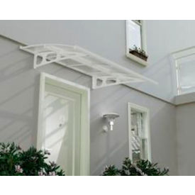 Canopia Bordeaux 2230 7' x 5' Awning, White/Diffused Clear