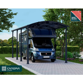 Canopia Arcadia Alpine 12' x 28' Carport, Gray