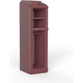 Endurance™ Locker with No Door, 26"W X 26"D X 78-1/2"H, Burgundy