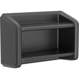 Endurance™ Full Unit Wall Mounted Shelving, 2 Shelf, 35"W x 15"D x 24"H, Black
