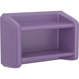 Endurance Full Unit Wall Mounted Shelving, 2 Shelf, 35"W x 15"D x 24"H, Indigo