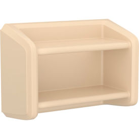 Endurance Full Unit Wall Mounted Shelving, 2 Shelf, 35"W x 15"D x 24"H, Sand